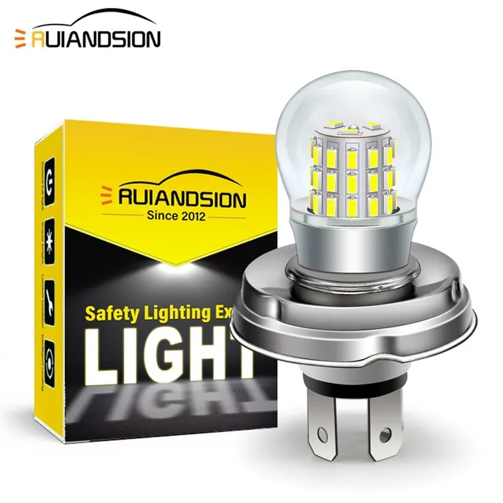 Ruiandsion P45T Led Headlight Kit For Motorcycle Suppliers 10-30V Whiter Warm White