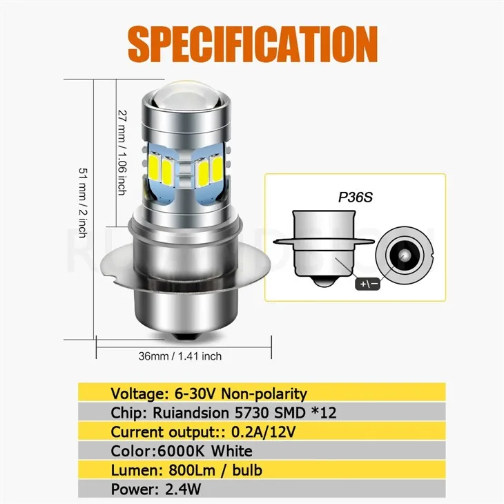 best motorcycle headlight led